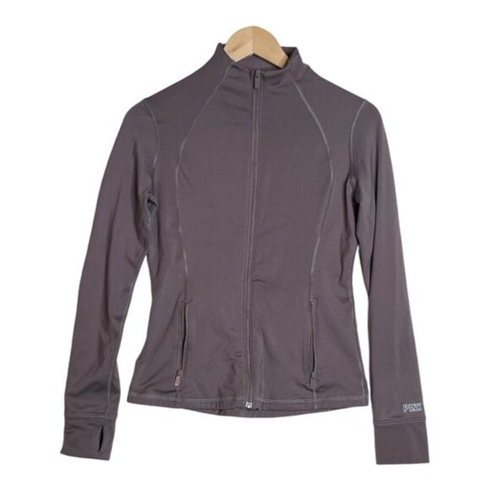 PINK ACTIVE By‎ Victoria's Secret Zip Up Jacket Size Small Purple